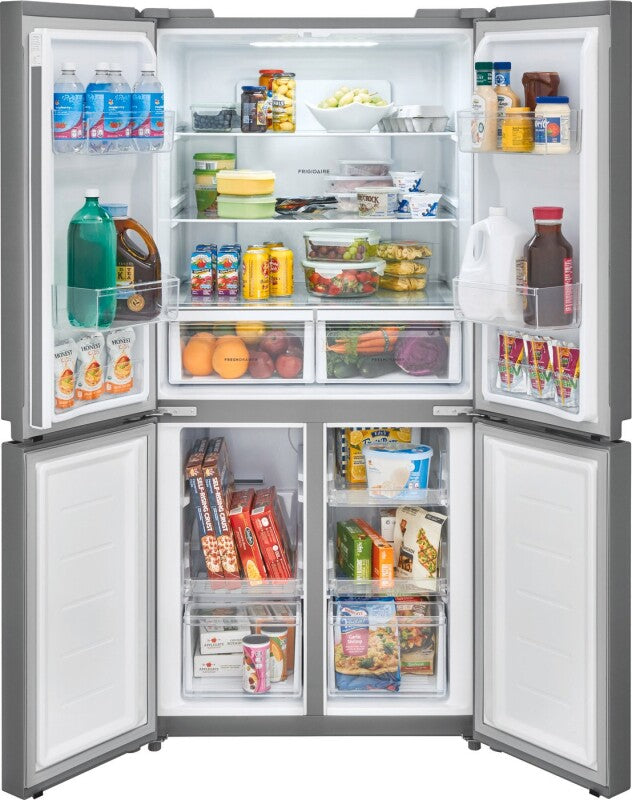 Frigidaire 17.4 Cu. Ft. Counter-Depth 4-Door Refrigerator - (FRQG1721AV) - FRIGIDAIRE