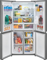 Frigidaire 17.4 Cu. Ft. Counter-Depth 4-Door Refrigerator - (FRQG1721AV) - FRIGIDAIRE