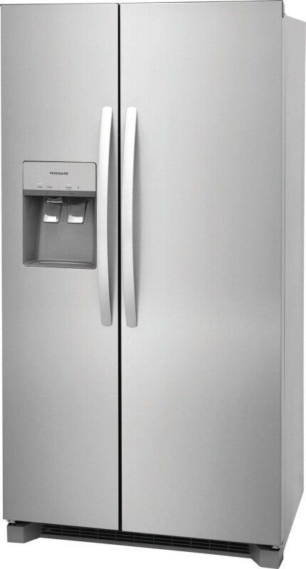 Frigidaire 22.3 Cu. Ft. 36" Counter Depth Side by Side Refrigerator - (FRSC2333AS) - FRIGIDAIRE