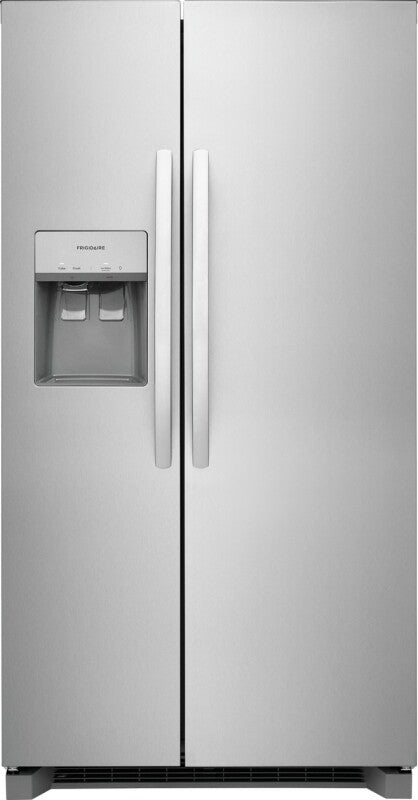 Frigidaire 22.3 Cu. Ft. 36" Counter Depth Side by Side Refrigerator - (FRSC2333AS) - FRIGIDAIRE