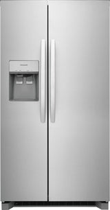 Frigidaire 22.3 Cu. Ft. 36" Counter Depth Side by Side Refrigerator - (FRSC2333AS) - FRIGIDAIRE