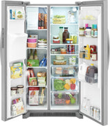 Frigidaire 22.3 Cu. Ft. 36" Counter Depth Side by Side Refrigerator - (FRSC2333AS) - FRIGIDAIRE