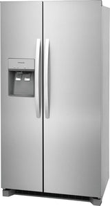 Frigidaire 22.3 Cu. Ft. 36" Counter Depth Side by Side Refrigerator - (FRSC2333AS) - FRIGIDAIRE