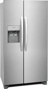 Frigidaire 22.3 Cu. Ft. 36" Counter Depth Side by Side Refrigerator - (FRSC2333AS) - FRIGIDAIRE