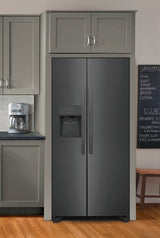 Frigidaire 22.3 Cu. Ft. 33" Standard Depth Side by Side Refrigerator - (FRSS2323AB) - FRIGIDAIRE