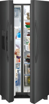 Frigidaire 22.3 Cu. Ft. 33" Standard Depth Side by Side Refrigerator - (FRSS2323AB) - FRIGIDAIRE
