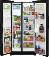 Frigidaire 22.3 Cu. Ft. 33" Standard Depth Side by Side Refrigerator - (FRSS2323AB) - FRIGIDAIRE