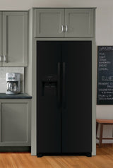 Frigidaire 22.3 Cu. Ft. 33" Standard Depth Side by Side Refrigerator - (FRSS2323AB) - FRIGIDAIRE