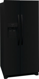 Frigidaire 22.3 Cu. Ft. 33" Standard Depth Side by Side Refrigerator - (FRSS2323AB) - FRIGIDAIRE
