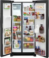 Frigidaire 22.3 Cu. Ft. 33" Standard Depth Side by Side Refrigerator - (FRSS2323AD) - FRIGIDAIRE