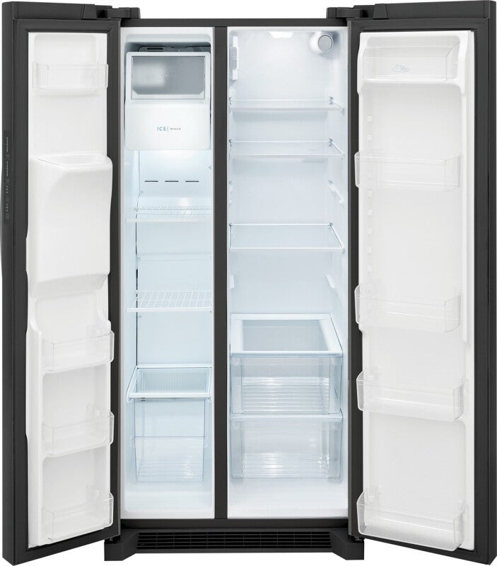 Frigidaire 22.3 Cu. Ft. 33" Standard Depth Side by Side Refrigerator - (FRSS2323AD) - FRIGIDAIRE