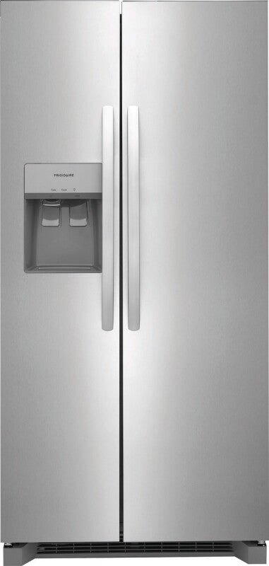 Frigidaire 22.3 Cu. Ft. 33" Standard Depth Side by Side Refrigerator - (FRSS2323AS) - FRIGIDAIRE