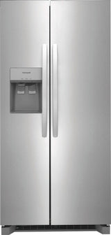 Frigidaire 22.3 Cu. Ft. 33" Standard Depth Side by Side Refrigerator - (FRSS2323AS) - FRIGIDAIRE