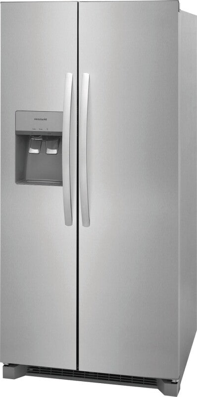 Frigidaire 22.3 Cu. Ft. 33" Standard Depth Side by Side Refrigerator - (FRSS2323AS) - FRIGIDAIRE