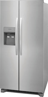 Frigidaire 22.3 Cu. Ft. 33" Standard Depth Side by Side Refrigerator - (FRSS2323AS) - FRIGIDAIRE