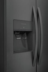 Frigidaire 22.3 Cu. Ft. 33" Standard Depth Side by Side Refrigerator - (FRSS2323AW) - FRIGIDAIRE