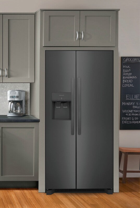 Frigidaire 22.3 Cu. Ft. 33" Standard Depth Side by Side Refrigerator - (FRSS2323AW) - FRIGIDAIRE