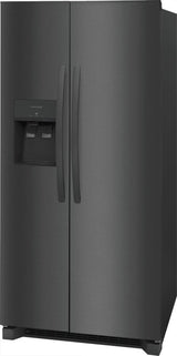 Frigidaire 22.3 Cu. Ft. 33" Standard Depth Side by Side Refrigerator - (FRSS2323AW) - FRIGIDAIRE