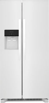 Frigidaire 22.3 Cu. Ft. 33" Standard Depth Side by Side Refrigerator - (FRSS2323AW) - FRIGIDAIRE
