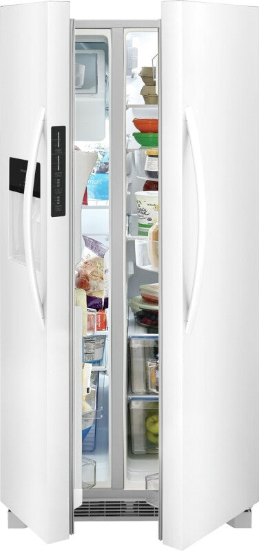 Frigidaire 22.3 Cu. Ft. 33" Standard Depth Side by Side Refrigerator - (FRSS2323AW) - FRIGIDAIRE