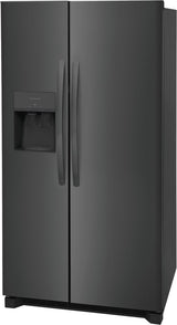 Frigidaire 25.6 Cu. Ft. 36" Standard Depth Side by Side Refrigerator - (FRSS2623AB) - FRIGIDAIRE