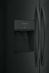Frigidaire 25.6 Cu. Ft. 36" Standard Depth Side by Side Refrigerator - (FRSS2623AB) - FRIGIDAIRE