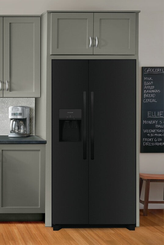 Frigidaire 25.6 Cu. Ft. 36" Standard Depth Side by Side Refrigerator - (FRSS2623AB) - FRIGIDAIRE