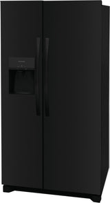 Frigidaire 25.6 Cu. Ft. 36" Standard Depth Side by Side Refrigerator - (FRSS2623AB) - FRIGIDAIRE