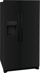 Frigidaire 25.6 Cu. Ft. 36" Standard Depth Side by Side Refrigerator - (FRSS2623AB) - FRIGIDAIRE