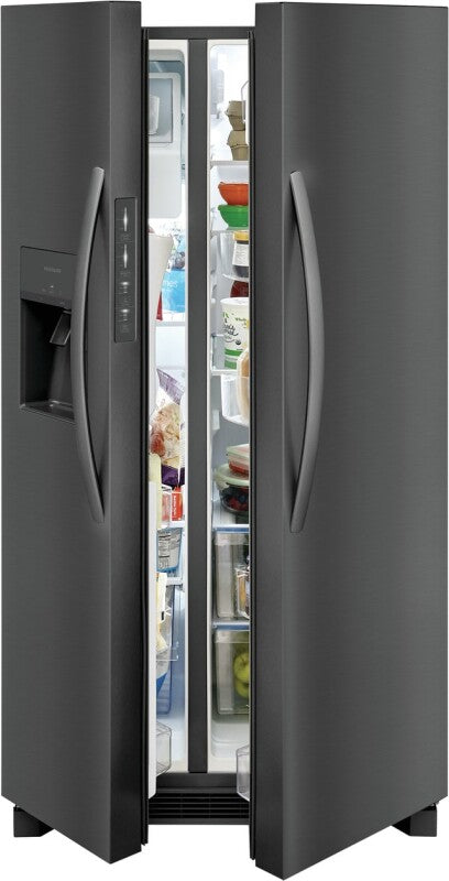 Frigidaire 25.6 Cu. Ft. 36" Standard Depth Side by Side Refrigerator - (FRSS2623AD) - FRIGIDAIRE