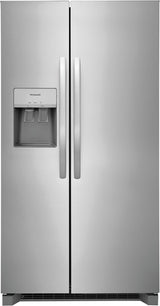 Frigidaire 25.6 Cu. Ft. 36" Standard Depth Side by Side Refrigerator - (FRSS2623AS) - FRIGIDAIRE