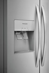 Frigidaire 25.6 Cu. Ft. 36" Standard Depth Side by Side Refrigerator - (FRSS2623AS) - FRIGIDAIRE