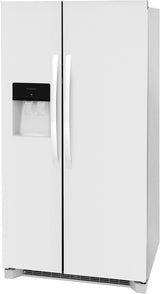 Frigidaire 25.6 Cu. Ft. 36" Standard Depth Side by Side Refrigerator - (FRSS2623AW) - FRIGIDAIRE