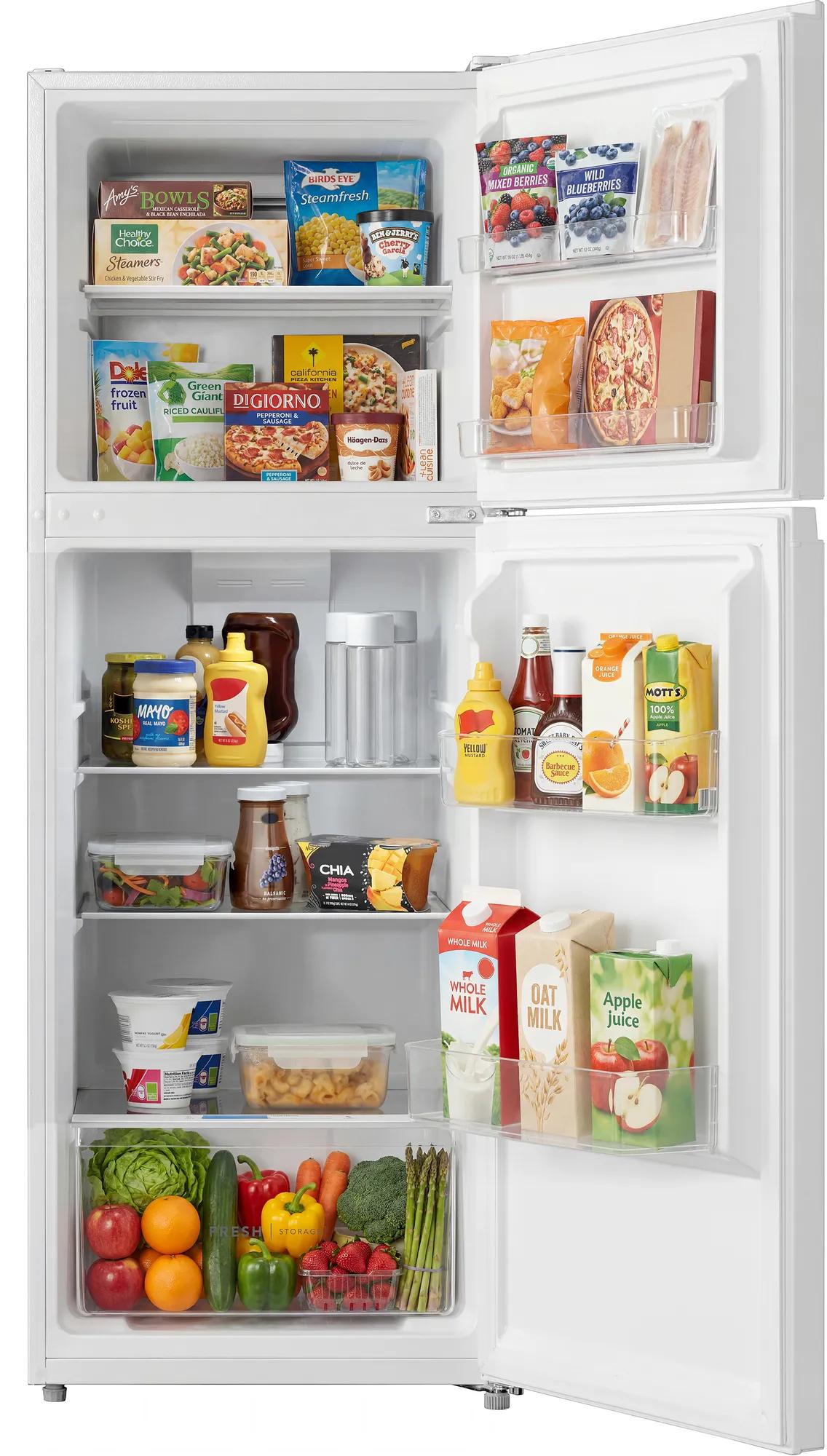 Frigidaire FRTE1026AW – door open, loaded