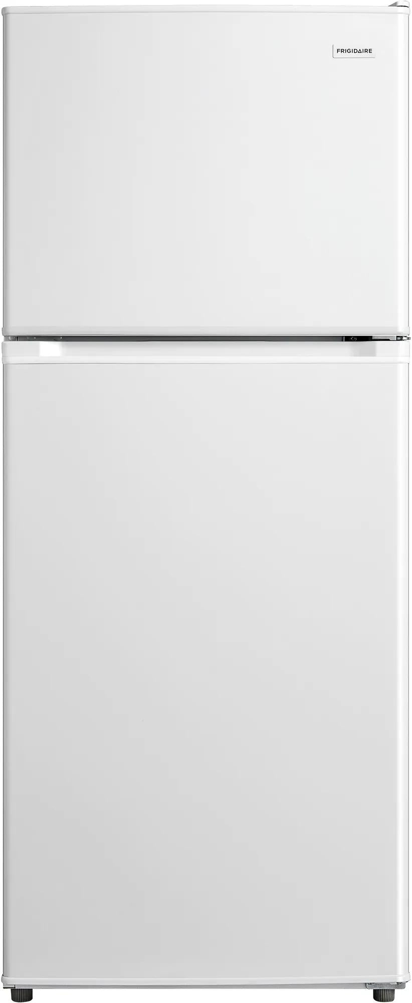 Frigidaire FRTE1226AW 12 Cu. Ft. Top Freezer Refrigerator front view