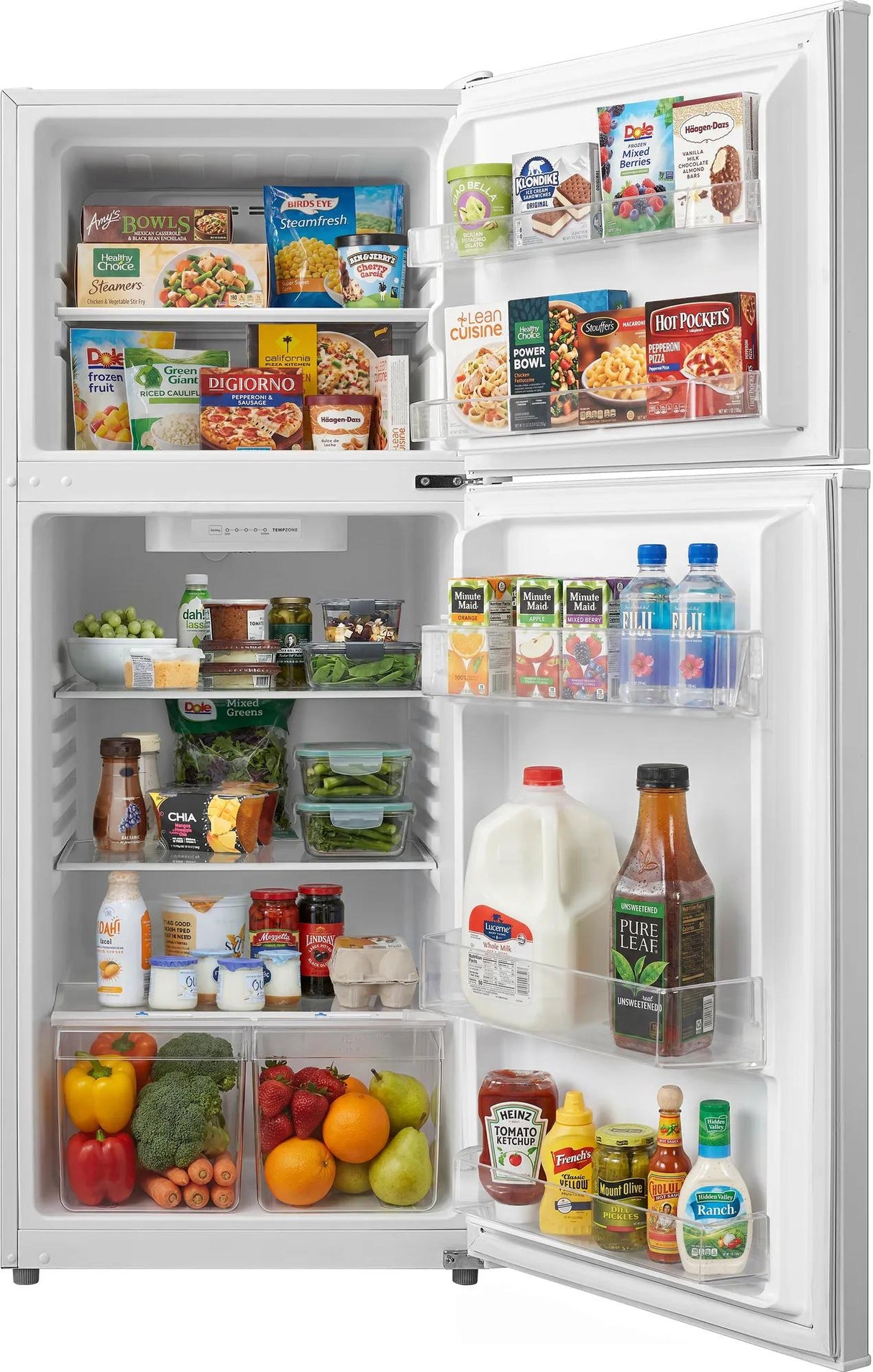 Frigidaire FRTE1226AW open door view