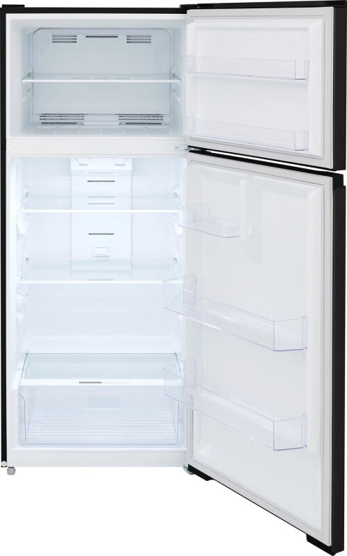 FRTE1622AB- Frigidaire 28 Inch Top Freezer Refrigerator with 16 cu. ft. Capacity, 2 Glass Shelves, Crisper Drawer, Gallon Door Bins - (FRTE1622AB)