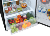 FRTE1622AB- Frigidaire 28 Inch Top Freezer Refrigerator with 16 cu. ft. Capacity, 2 Glass Shelves, Crisper Drawer, Gallon Door Bins - (FRTE1622AB)
