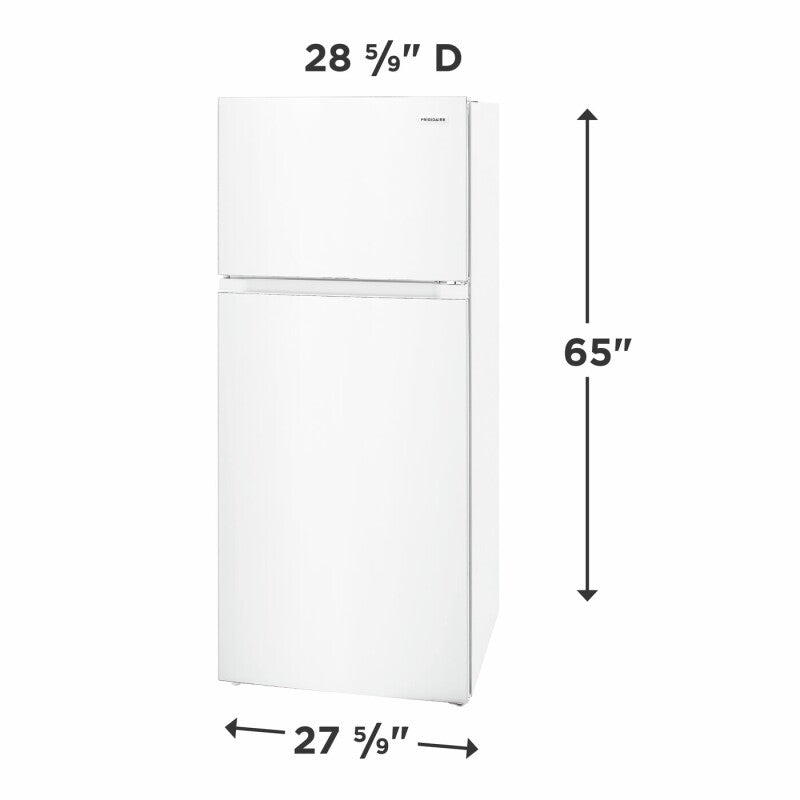 FRTE1622AW - Frigidaire 16 Cu. Ft. Garage Ready Top Freezer Refrigerator White - (FRTE1622AW)