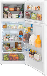 FRTE1622AW - Frigidaire 16 Cu. Ft. Garage Ready Top Freezer Refrigerator White - (FRTE1622AW)
