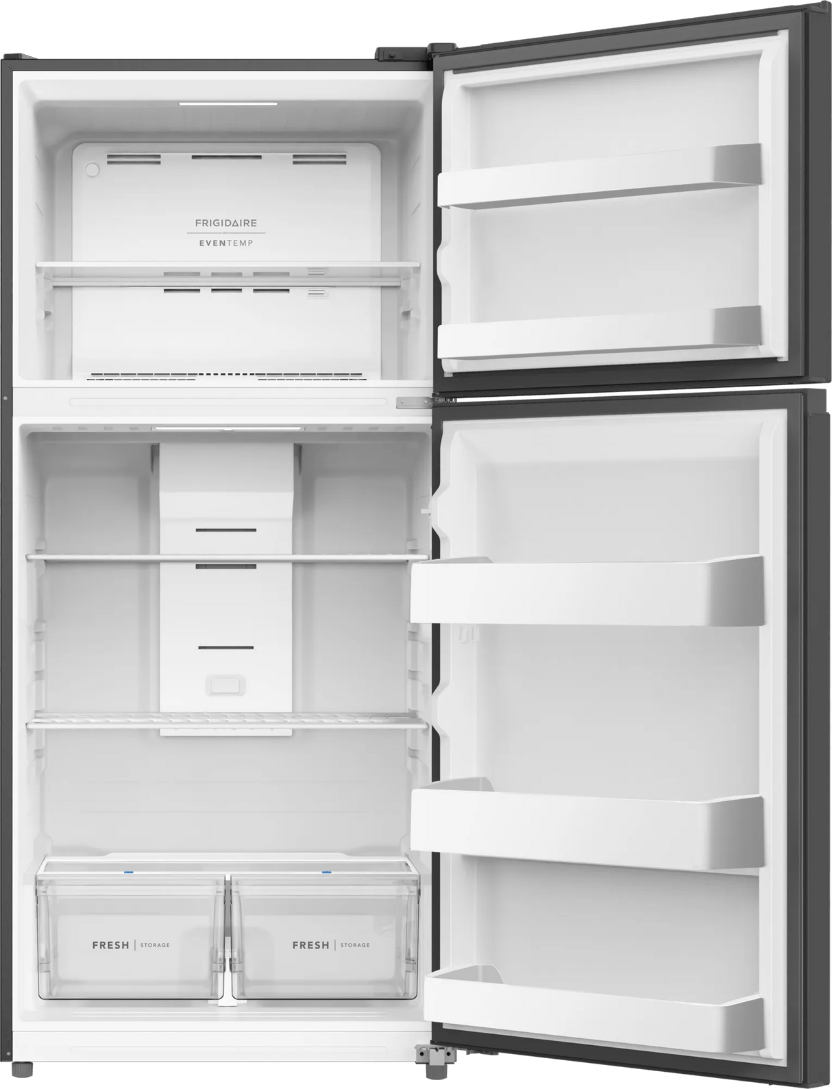 Frigidaire FRTE1814AB – doors open, empty