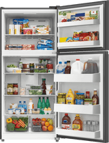 Frigidaire FRTE1814AB – doors open, loaded