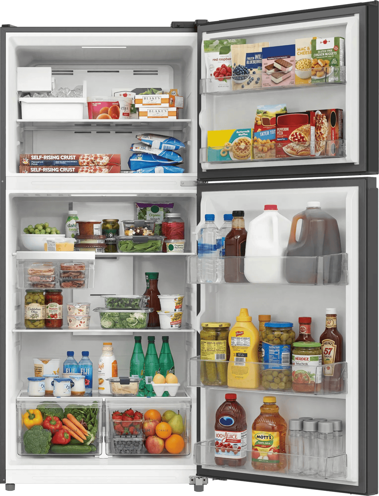 Frigidaire 19 Cu. Ft. Garage Ready Top Freezer Refrigerator - Black