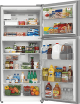 Frigidaire 19 Cu. Ft. Garage Ready Top Freezer Refrigerator – ENERGY STAR, Stainless Steel