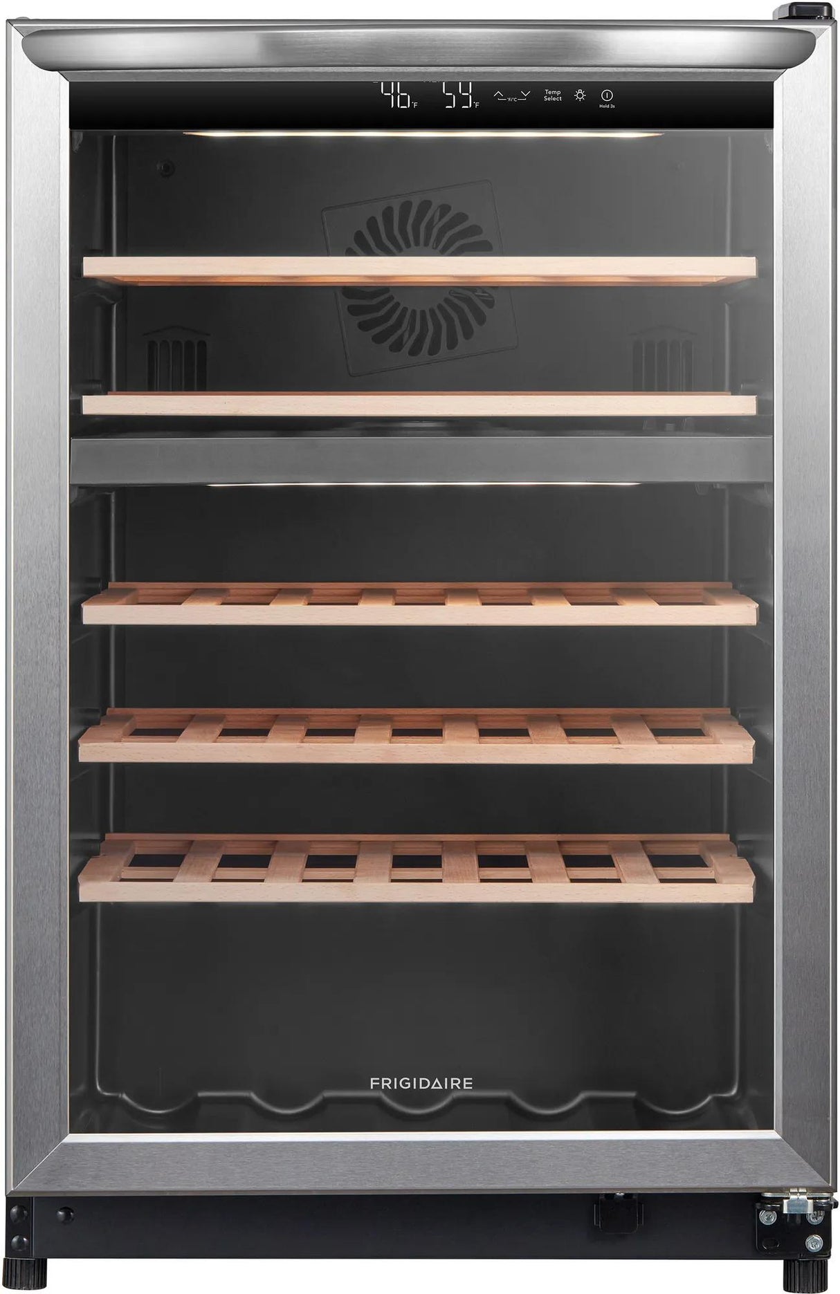 Frigidaire FRWE4626AS 46-Bottle Wine Cooler in Stainless Steel