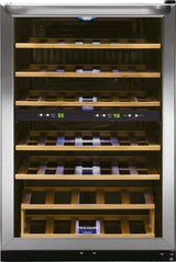 Frigidaire 45 Bottle Two-Zone Wine Cooler - (FRWW4543AS) - FRIGIDAIRE