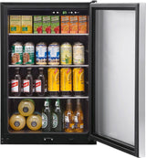 Frigidaire 138 12 oz. Can Capacity Beverage Center - (FRYB4623AS) - FRIGIDAIRE