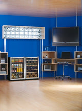 Frigidaire 138 12 oz. Can Capacity Beverage Center - (FRYB4623AS) - FRIGIDAIRE