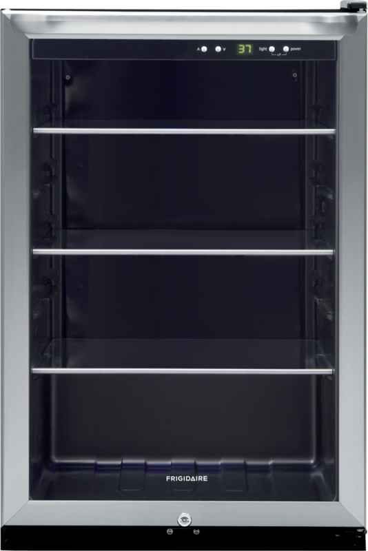 Frigidaire 138 12 oz. Can Capacity Beverage Center - (FRYB4623AS) - FRIGIDAIRE
