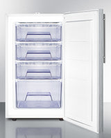 20" Wide All-freezer - (FS407LWSSHV)